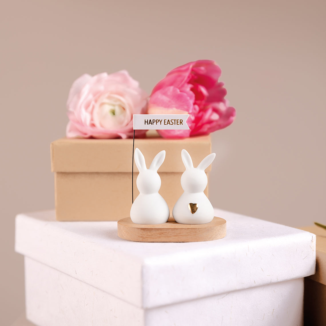 Conj. Coelhos RADER Easter Bunny Greetings - Happy Easter