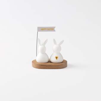 Conj. Coelhos RADER Easter Bunny Greetings - Happy Easter