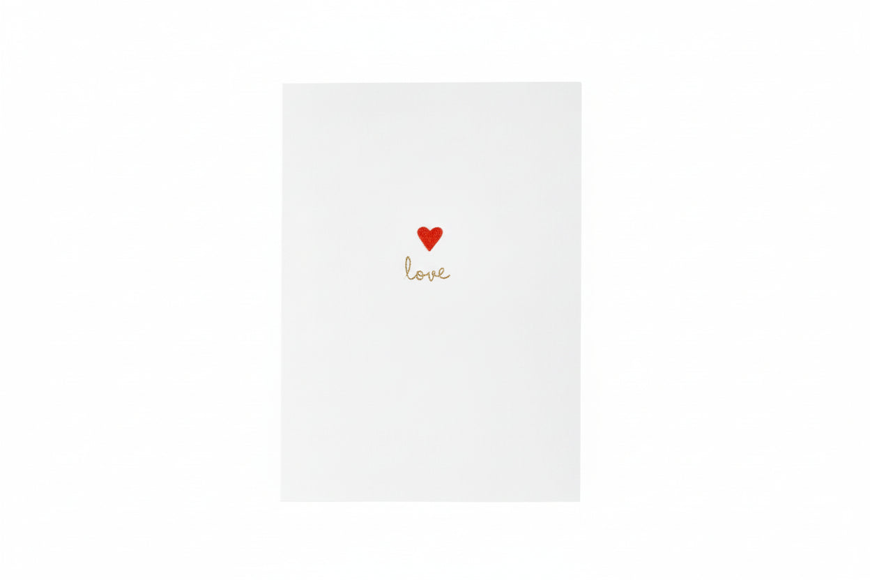 RADER Postcard - Small Hearts - Love