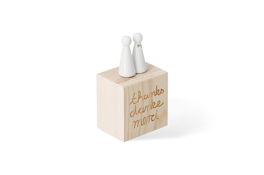 Caixinha de Madeira RADER Lucky Box - Thanks