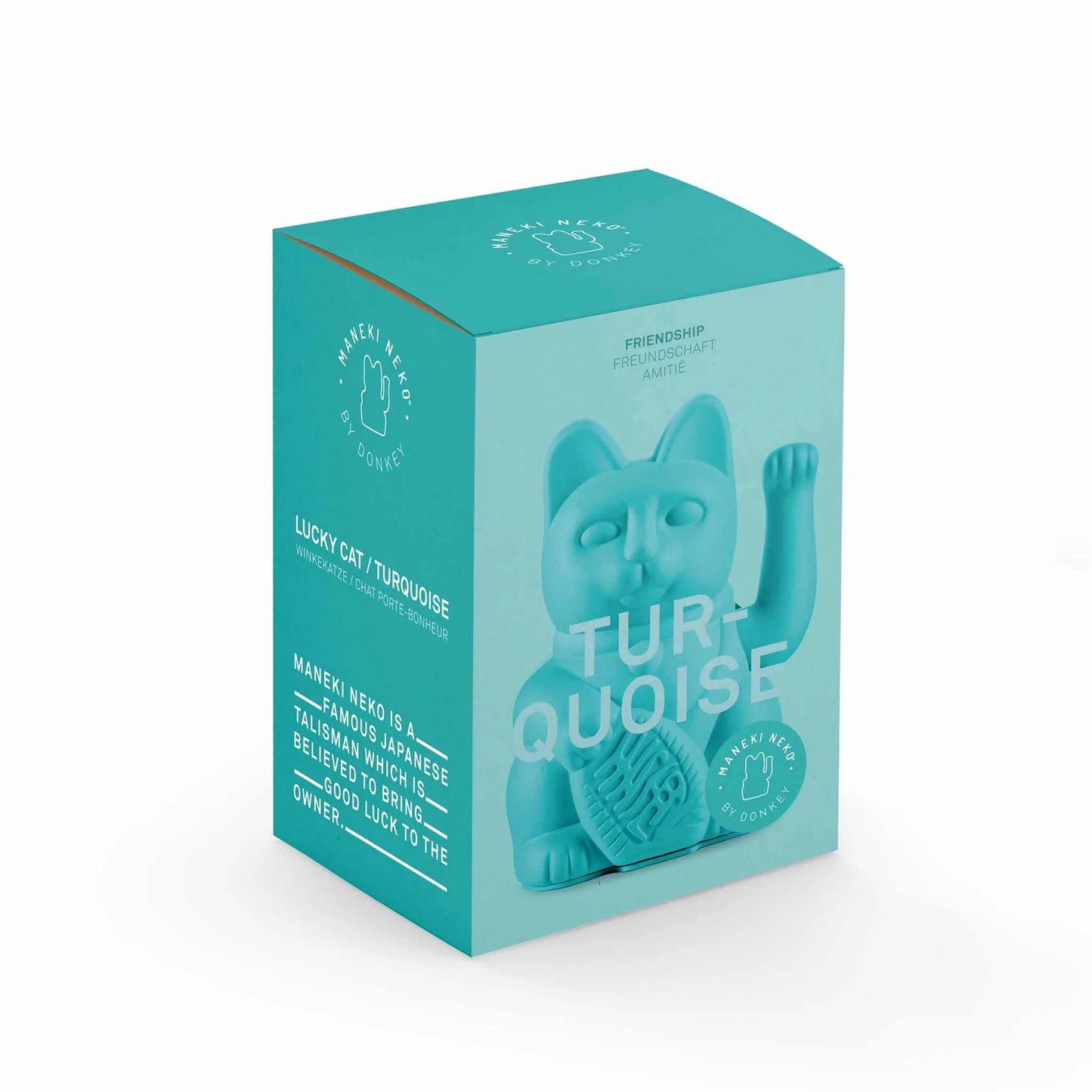 Gato da Sorte DONKEY Luck Cat - Turquoise