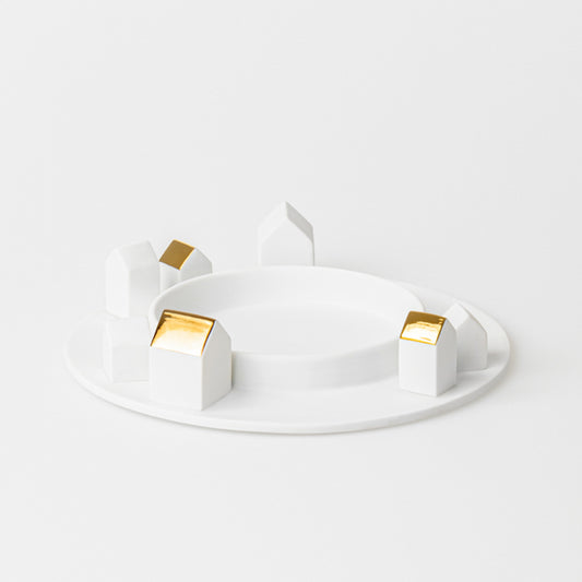 Base para vela RADER Village of light - Gold