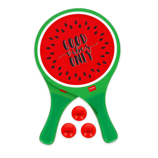 Conj. Raquetes de Praia LEGAMI GV Beach Rackets - Watermelon