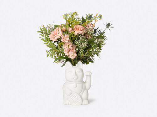 Vaso Gato da Sorte Doiy - Neko - White