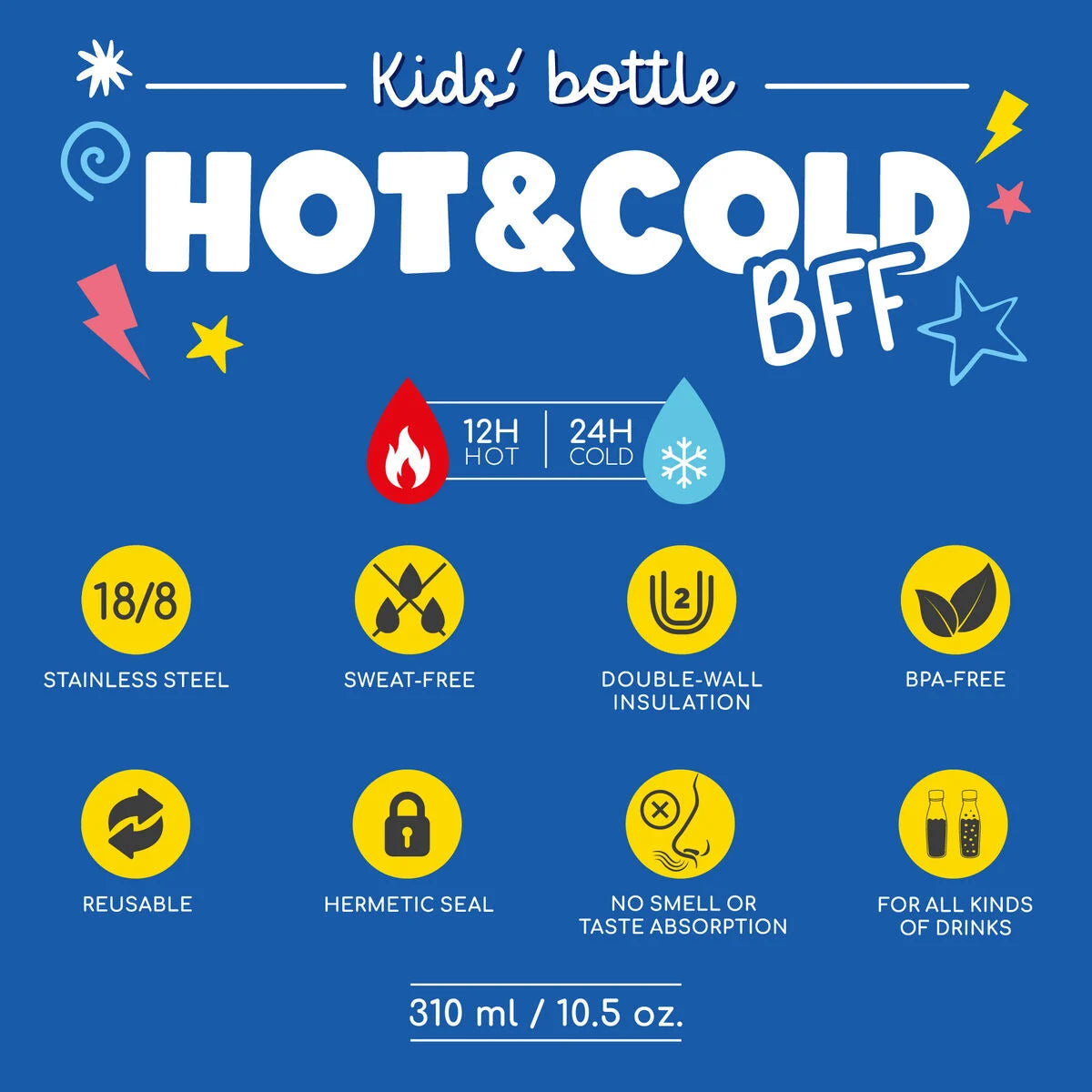 PROMOÇÃO LEGAMI - Erasable Pen Monster + Hot&Cold- 310 ml - Monster