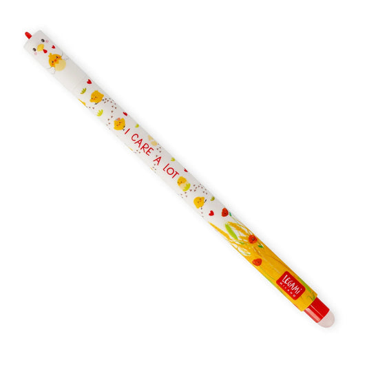 Esf. LEGAMI Erasable Pen - I care a lot - Galinha