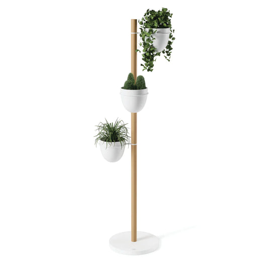 Vaso UMBRA Floristand - White/Natural