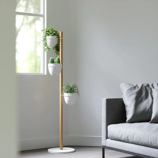 Vaso UMBRA Floristand - White/Natural