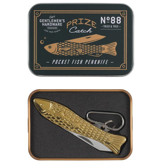 Porta-chaves GENTLEMEN´S Pocket Fish Penknife