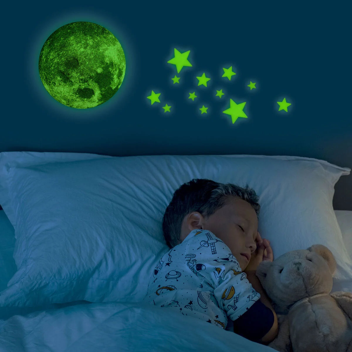 Aplique Adesivo LEGAMI Glow In The Dark - Super Stars