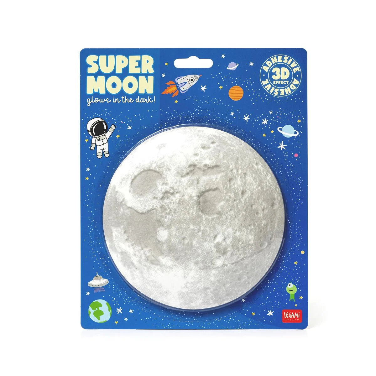 Aplique Adesivo LEGAMI Glow In The Dark - Super Moon