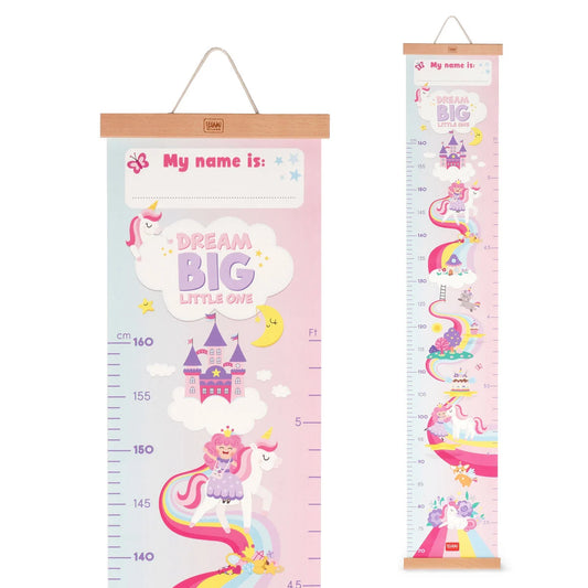 LEGAMI height chart - Dream Big Little One - Unicorn
