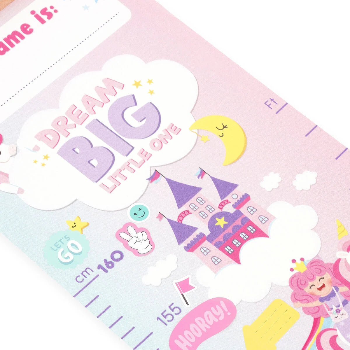 Tabela de altura LEGAMI - Dream Big Little One - Unicornio
