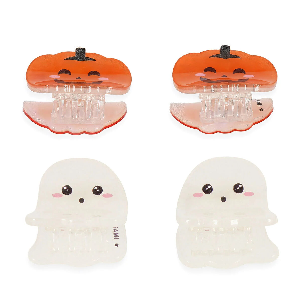 Conj. de Halloween LEGAMI com quatro mini ganchos para o cabelo - Prende-me!