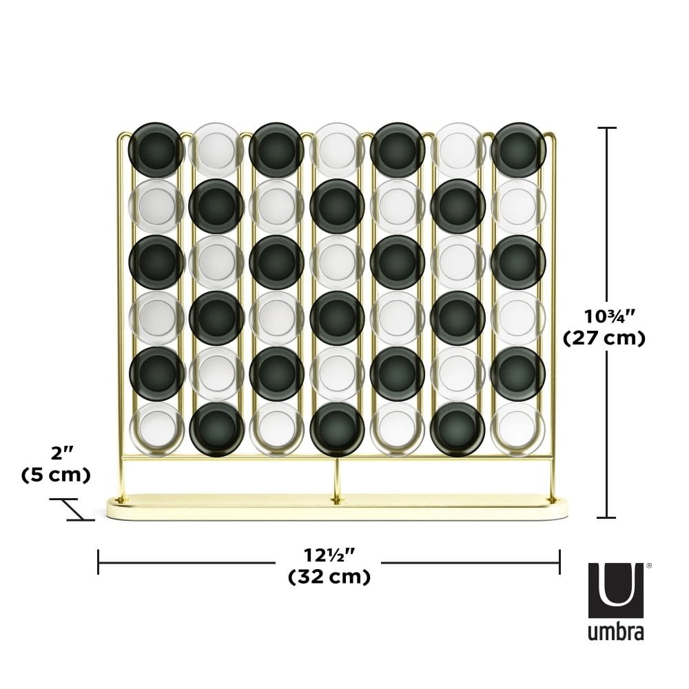 Jogo UMBRA Stax - 4-in-a-row - Brass
