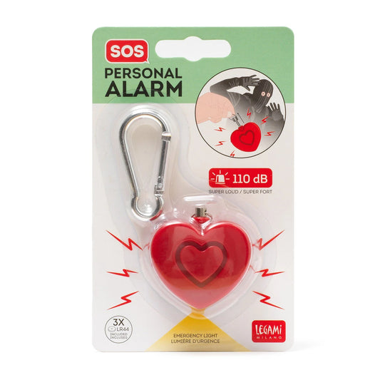 Alarme Pessoal LEGAMI SOS Personal Alarm - Heart