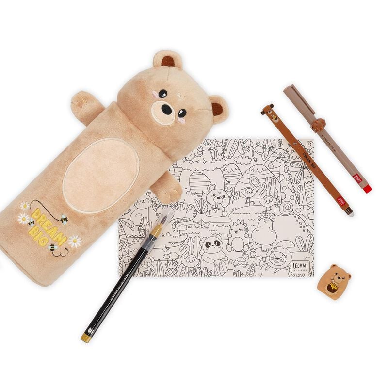 Estojo LEGAMI Super Soft! - Teddy