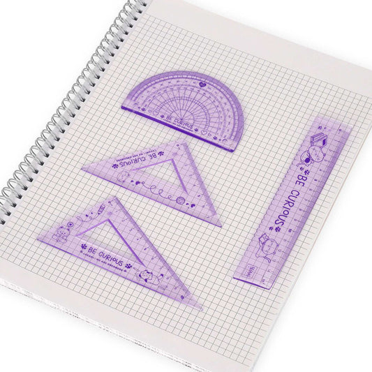 Conj. Réguas Geométricas LEGAMI You Rule! - Kitty
