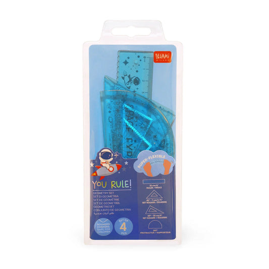 Conj. Réguas Geométricas LEGAMI You Rule! - Space