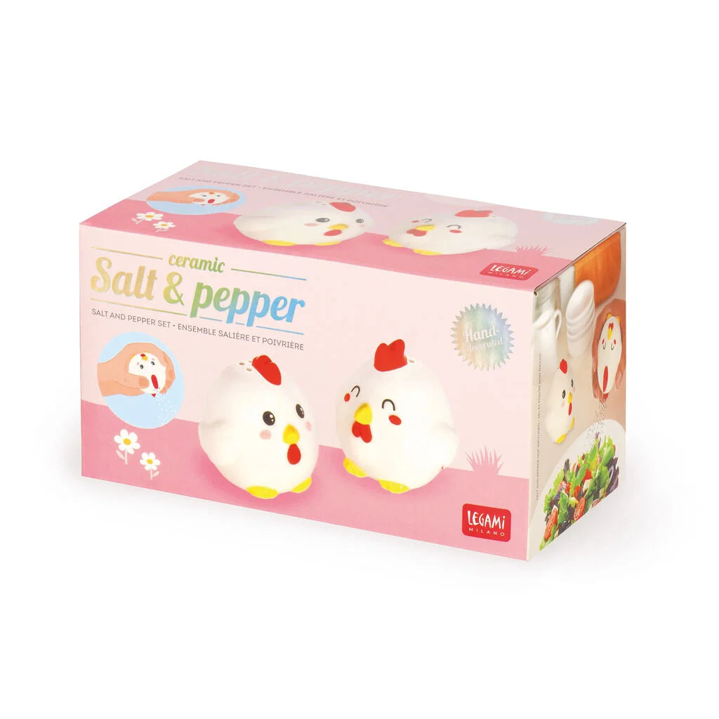Conj. Pimenteiro e Saleiro LEGAMI Salt&Pepper - Hen
