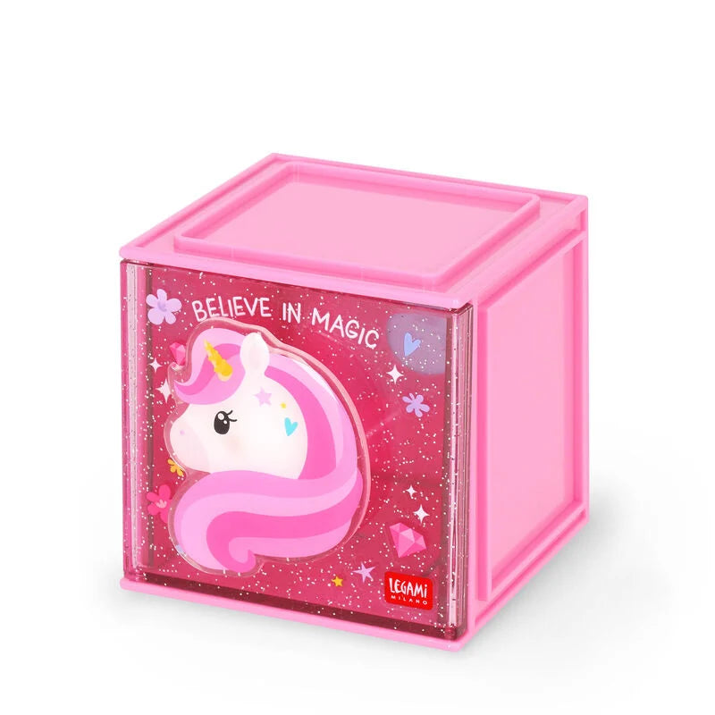 Organizador LEGAMI Cutie Cube - Unicorn