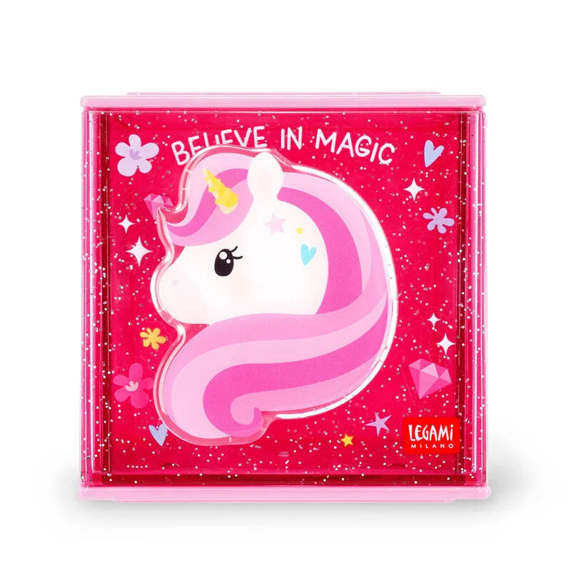 Organizador LEGAMI Cutie Cube - Unicorn