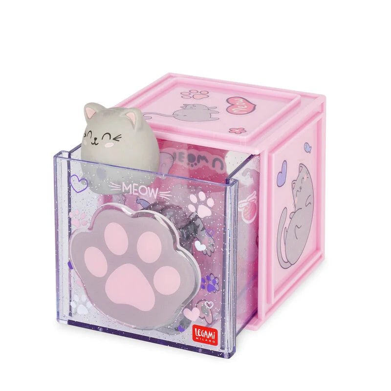 Organizador LEGAMI Cutie Cube - Kitty
