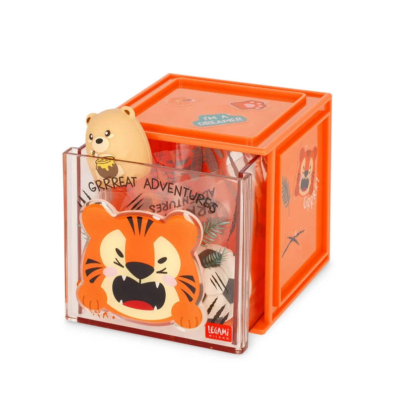 Organizador LEGAMI Cutie Cube - Tiger
