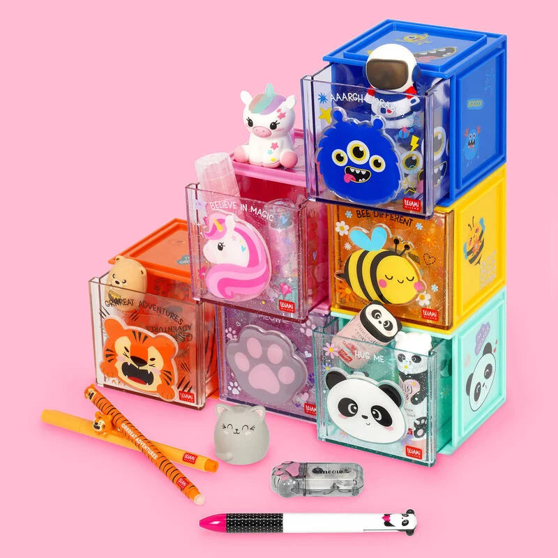 Organizador LEGAMI Cutie Cube - Unicorn