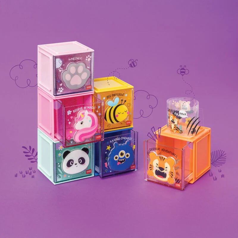 Organizador LEGAMI Cutie Cube - Unicorn