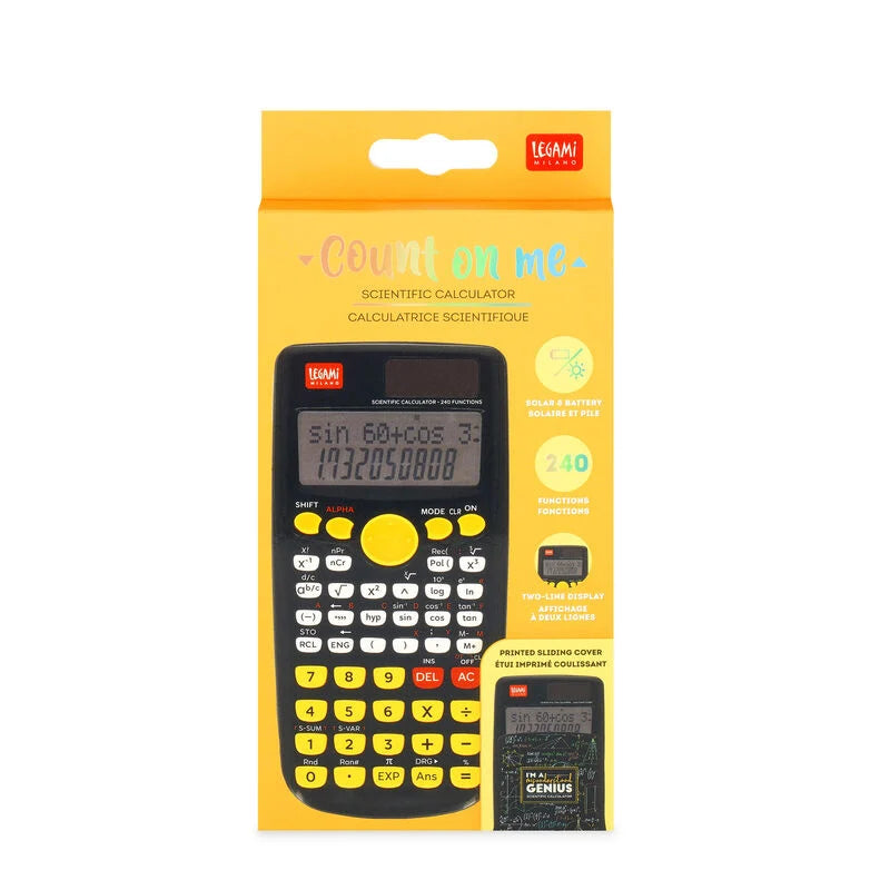 Calculadora Científica LEGAMI Count On n Me - Genius