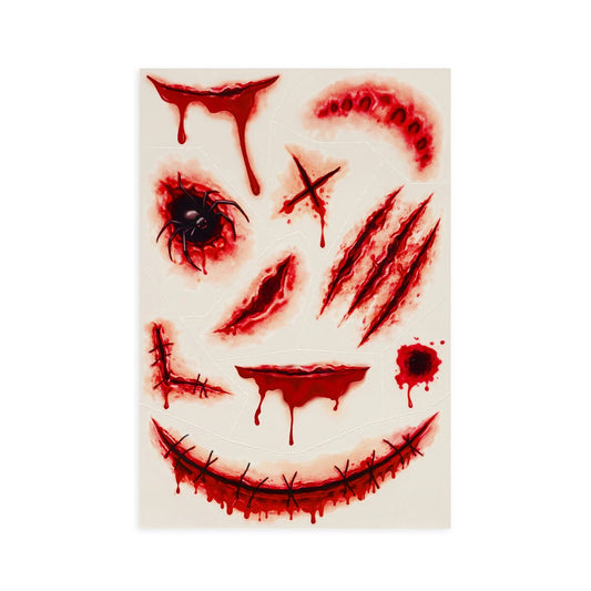 Conj. LEGAMI creepy tattoos - Tatuagens temporárias