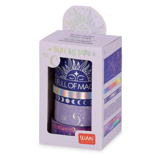 Conj. Fita decorativa LEGAMI Tape by tape - 5 unid. - Magic
