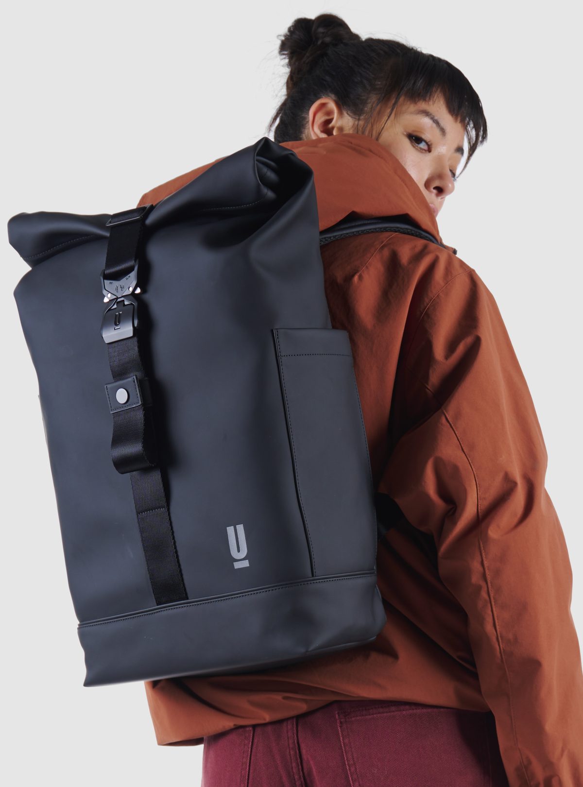 Mochila URBAN Rolltop Backpack - Black