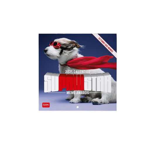 LEGAMI 2025 Wall Uncoated Calendar - 18x18 - Dogs