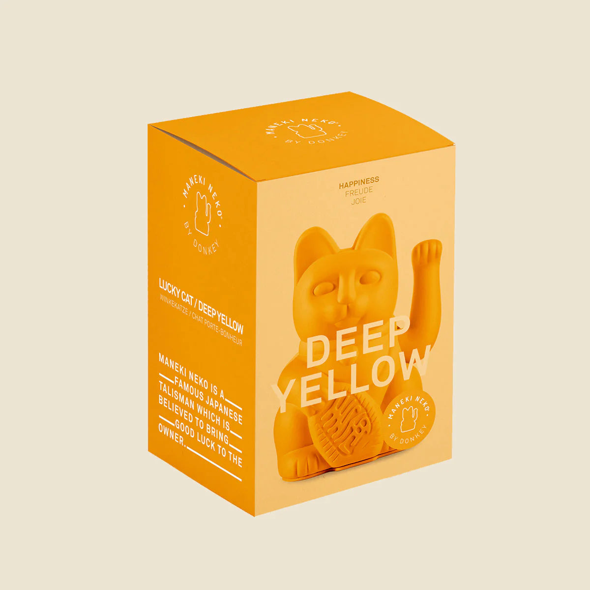 Gato da Sorte Luck Cat Classic - Deep Yellow