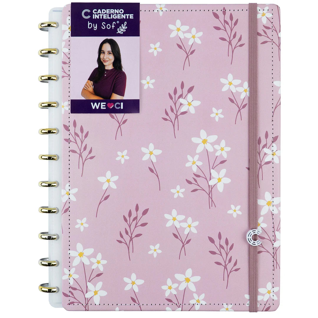 Cad. CI Especial Sof - A4 - Pink Blossom by Sof