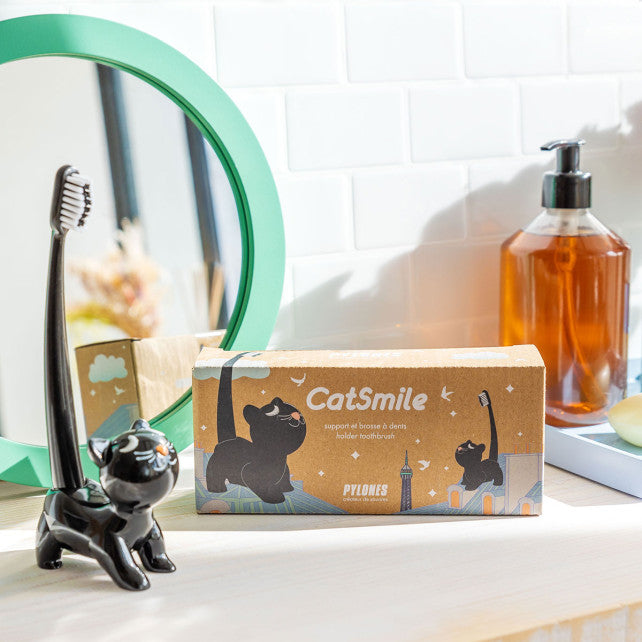 PYLONES Catsmile toothbrush set