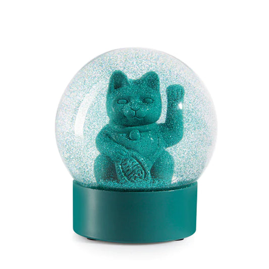 Globo Gato da Sorte Luck Cat  - Verde