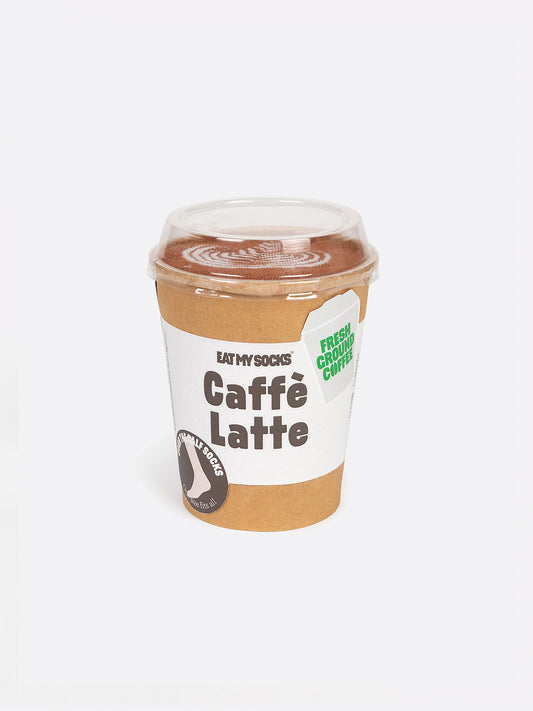 EAT MY SOCKS - Meias FOOD –  Cafè Latte