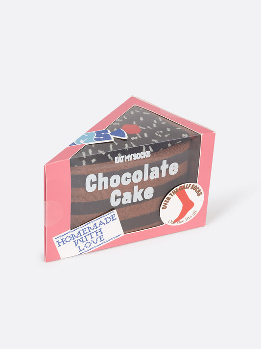 EAT MY SOCKS Meias FOOD – Chocolate Cake
