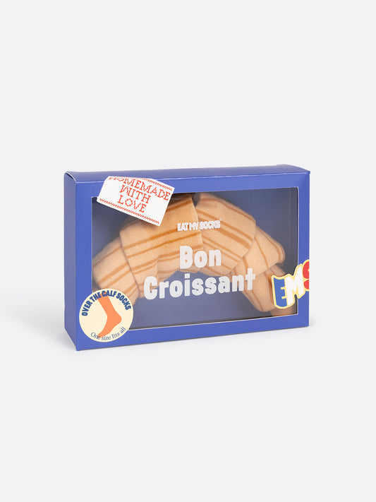EAT MY SOCKS Meias FOOD –  Bon Croissant