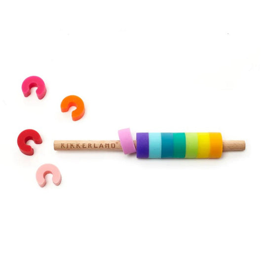 Marcadores de Copos KIKKERLAND Rainbow Wine Markers