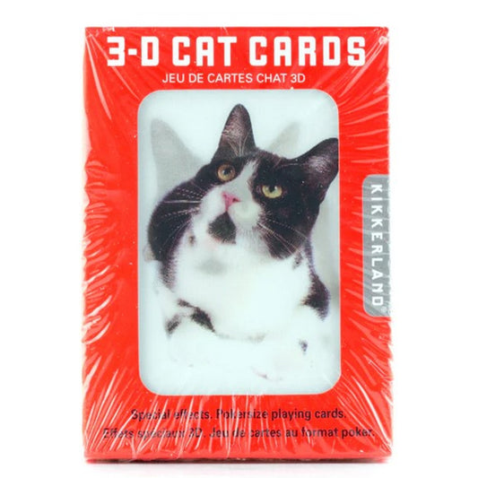 Baralho de Cartas KIKKERLAND 3D - Cats