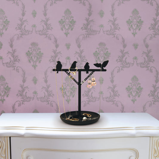 Porta-joías KIKKERLAND Birds Jewelery Stand