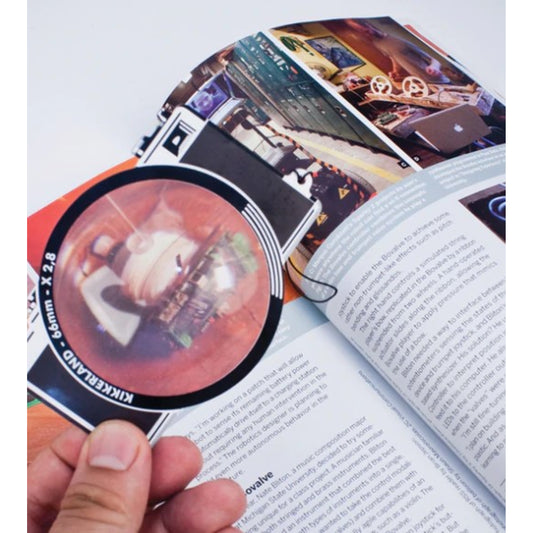 Lupa KIKKERLAND Film Camera Bookmark Magnifier