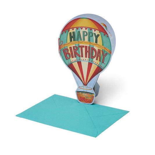 Postal LEGAMI Happy Birthday - Air balloon
