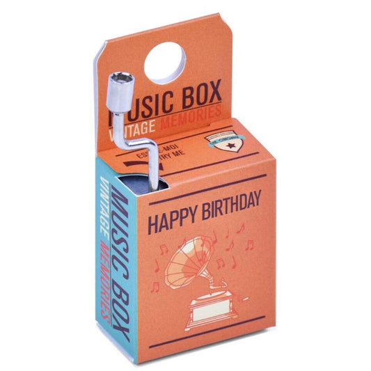 Caixa Música Vintage LEGAMI - Happy Birthday