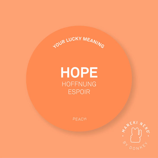 Lucky Cat Mini - Peach