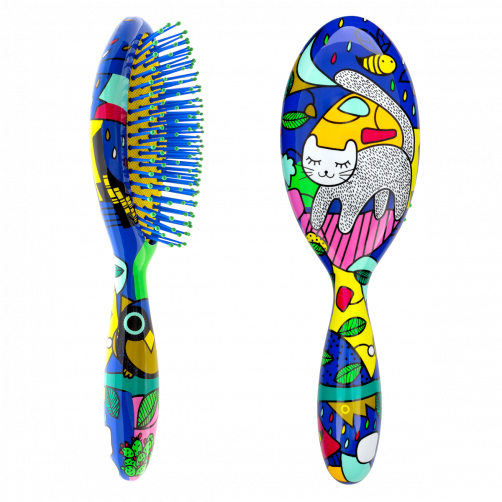Escova Cabelo PYLONES - Ladypop Large